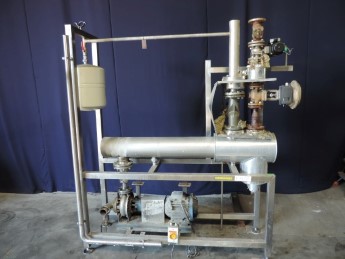  Hotwater set Tubular heat exchangers not sanitary
