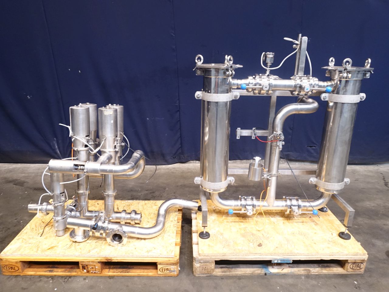 Alfa Laval Dual filter system with valves Filters / sieves